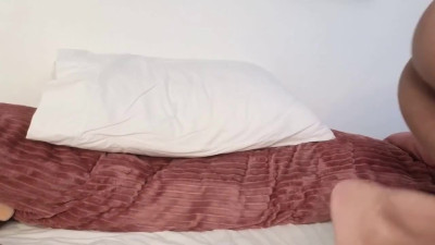 Asian youtuber Moon Blitz ASMR jacking off her cute dick