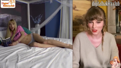 Taylor Swift Deepfake Split Screen Porn