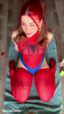 Not Ana de Armas Sipderman cosplay JOI-preview
